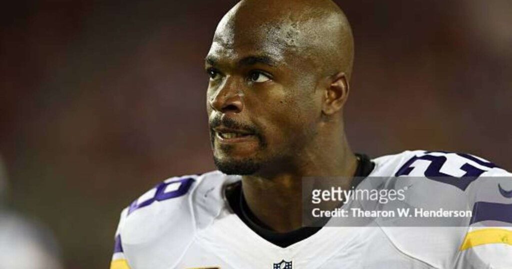 What is Adrian Peterson doing now?